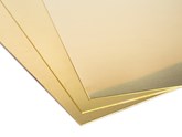 Lastre alluminio anodizzato e ottone