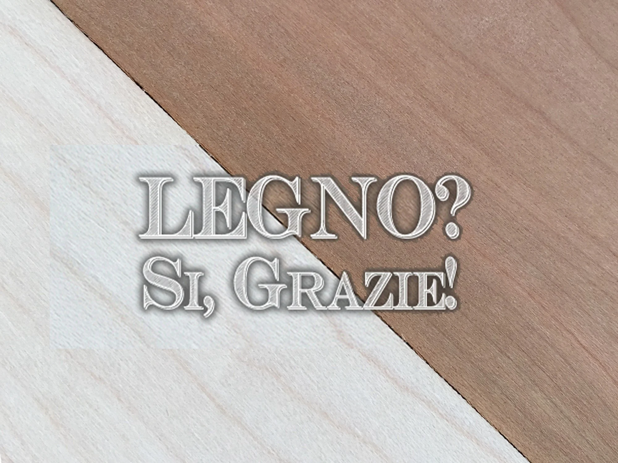 Lastre in legno da incidere