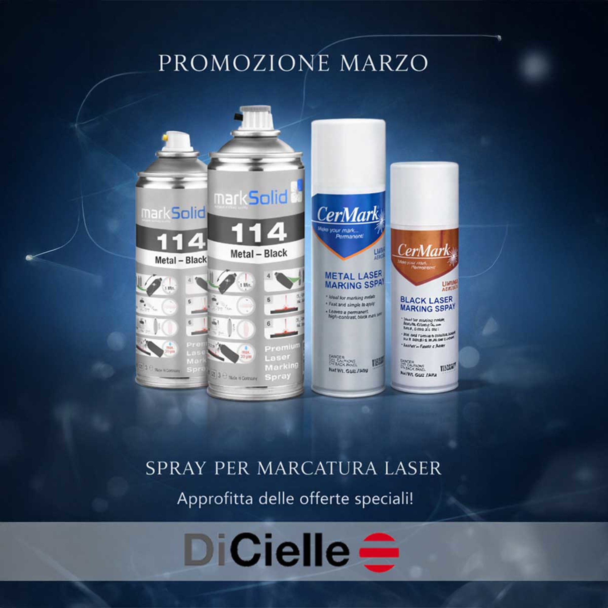 ➡️ Promo di marzo 2026: Spray per marcatura laser