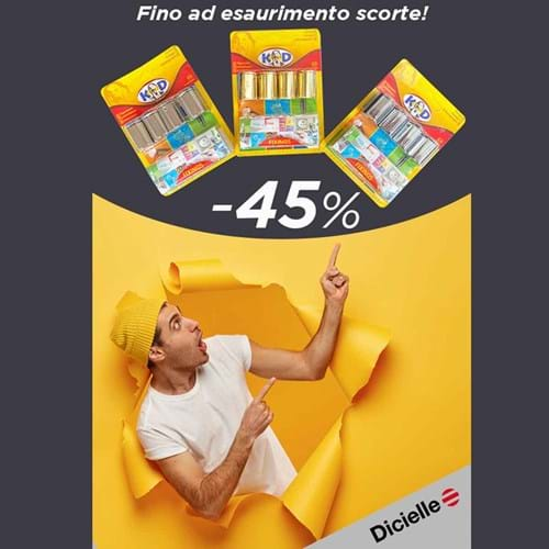 DISTANZIALI IN OFFERTA SCONTATI DEL 45%