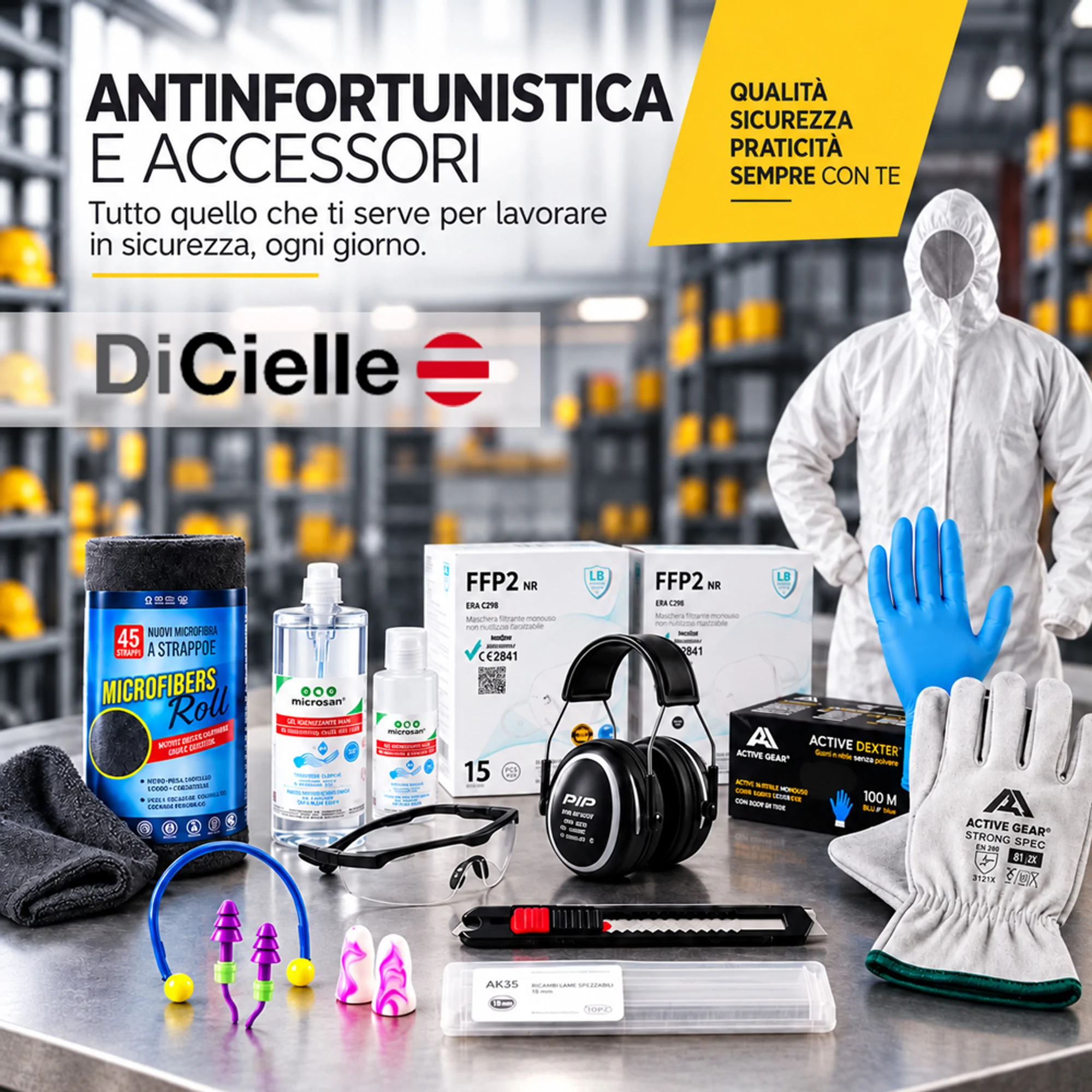 I nuovi prodotti per l'antinfortunistica