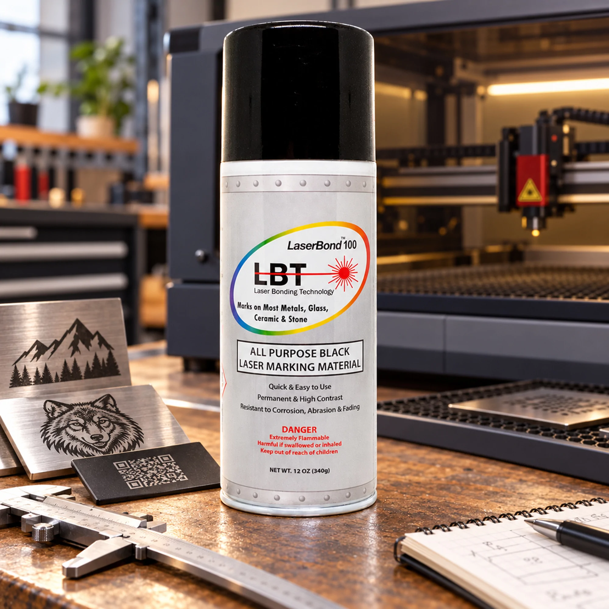 Nuovo marcatore spray LaserBond di Rowmark