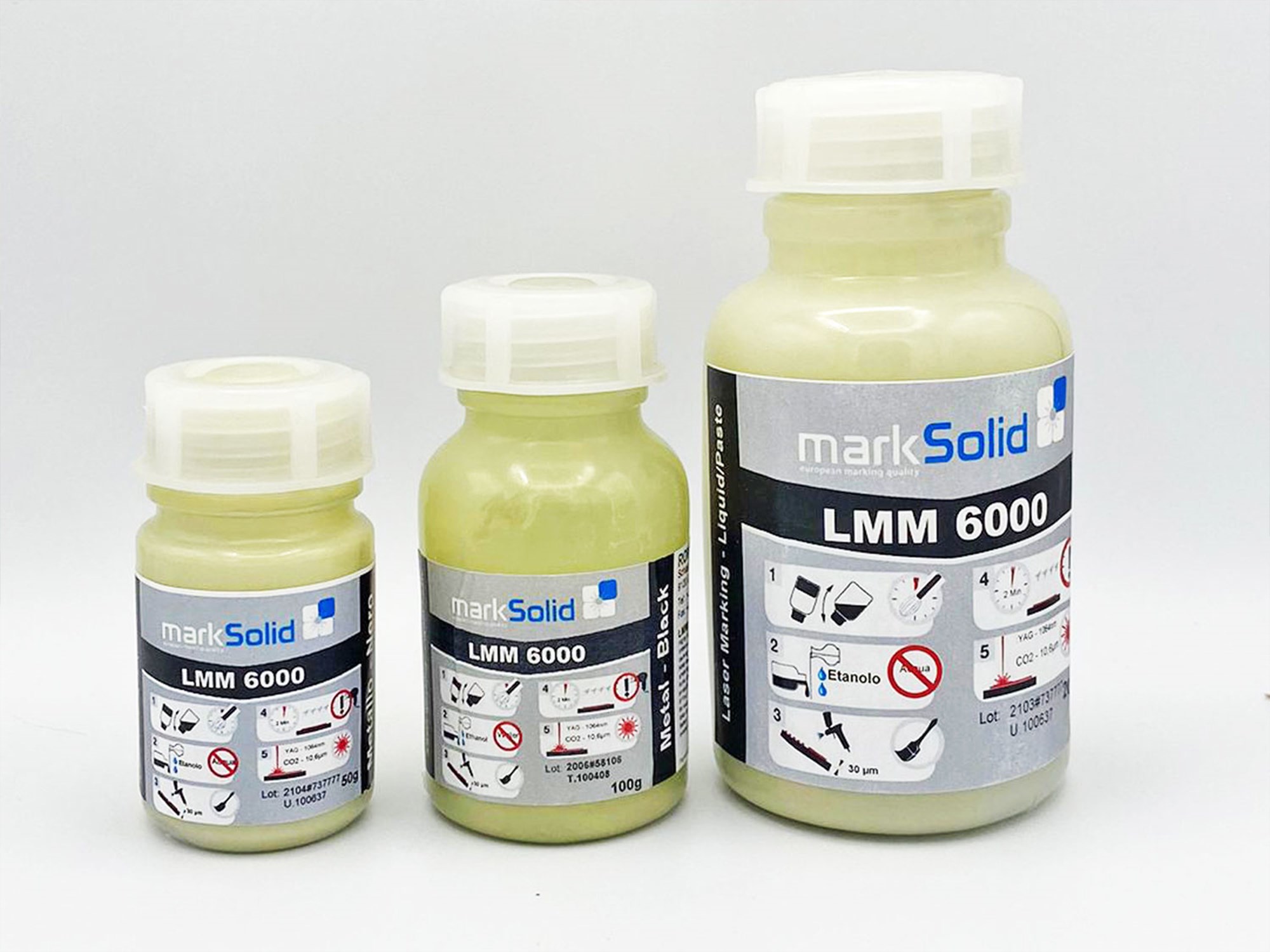 Pasta per marcatura laser