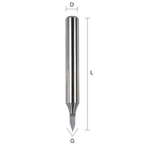 Bulino Conico Professionale 12° (6x50 - base taglio 0,10 mm)