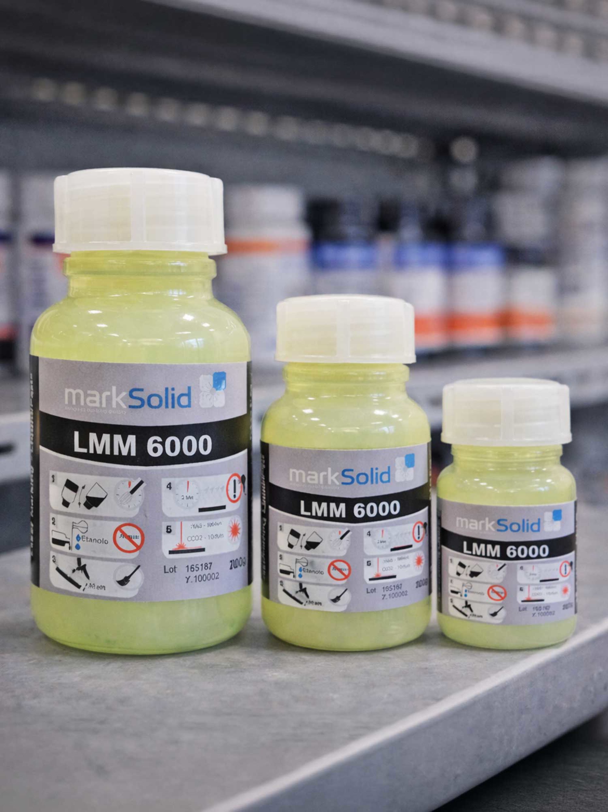 Miscela catalizzatrice LMM 6000 per marcatura nera