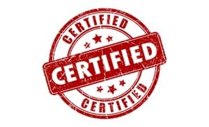 Certificazioni Rowmark