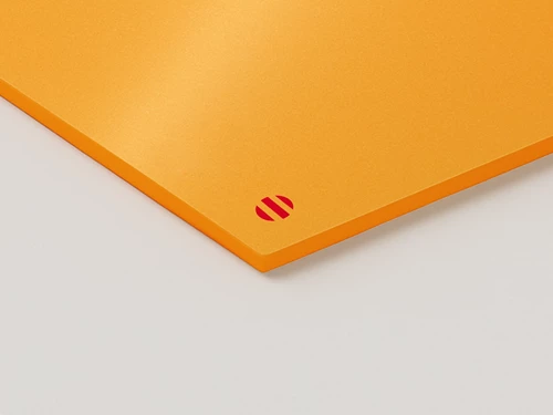 Color Hues Rowmark: PMMA estruso Arancione