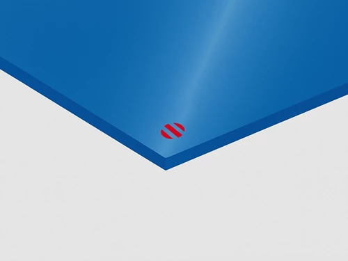 Color Hues Rowmark: PMMA estruso Blu cobalto