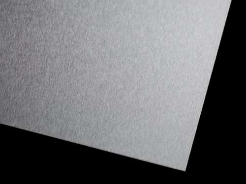 Lastra CHROMALUXE in alluminio per esterno (argento mill finish)