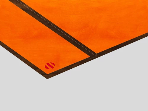 Lastra in legno colorazione Clementine