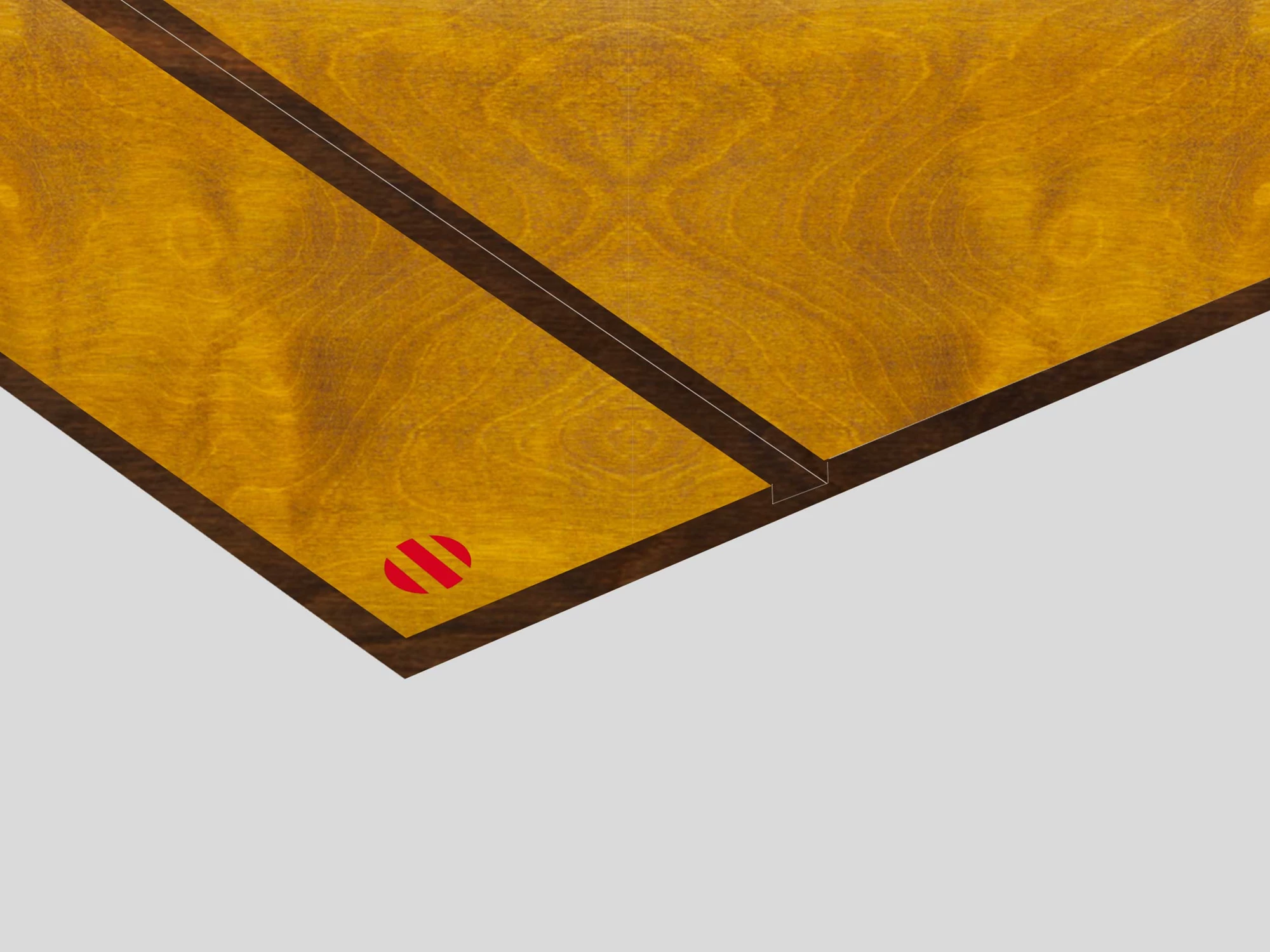 Lastra in legno colorazione Goldenrod