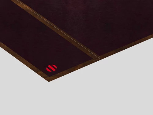 Lastra in legno colorazione Merlot