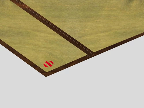 Lastra in legno colorazione Muschio