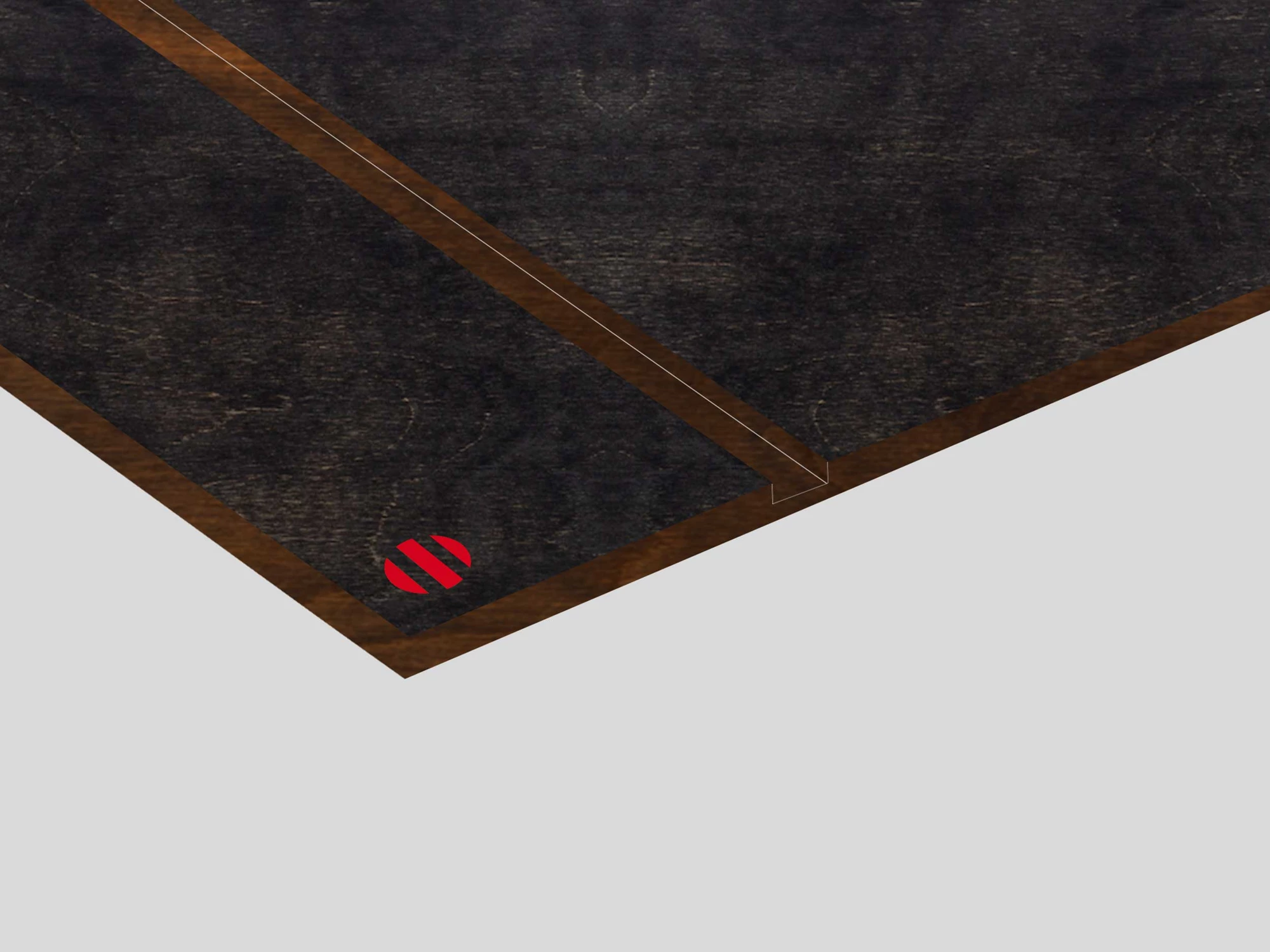 Lastra in legno colorazione Night Shade