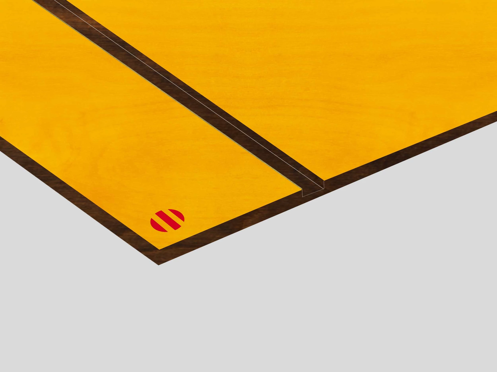 Lastra in legno colorazione Sunflower