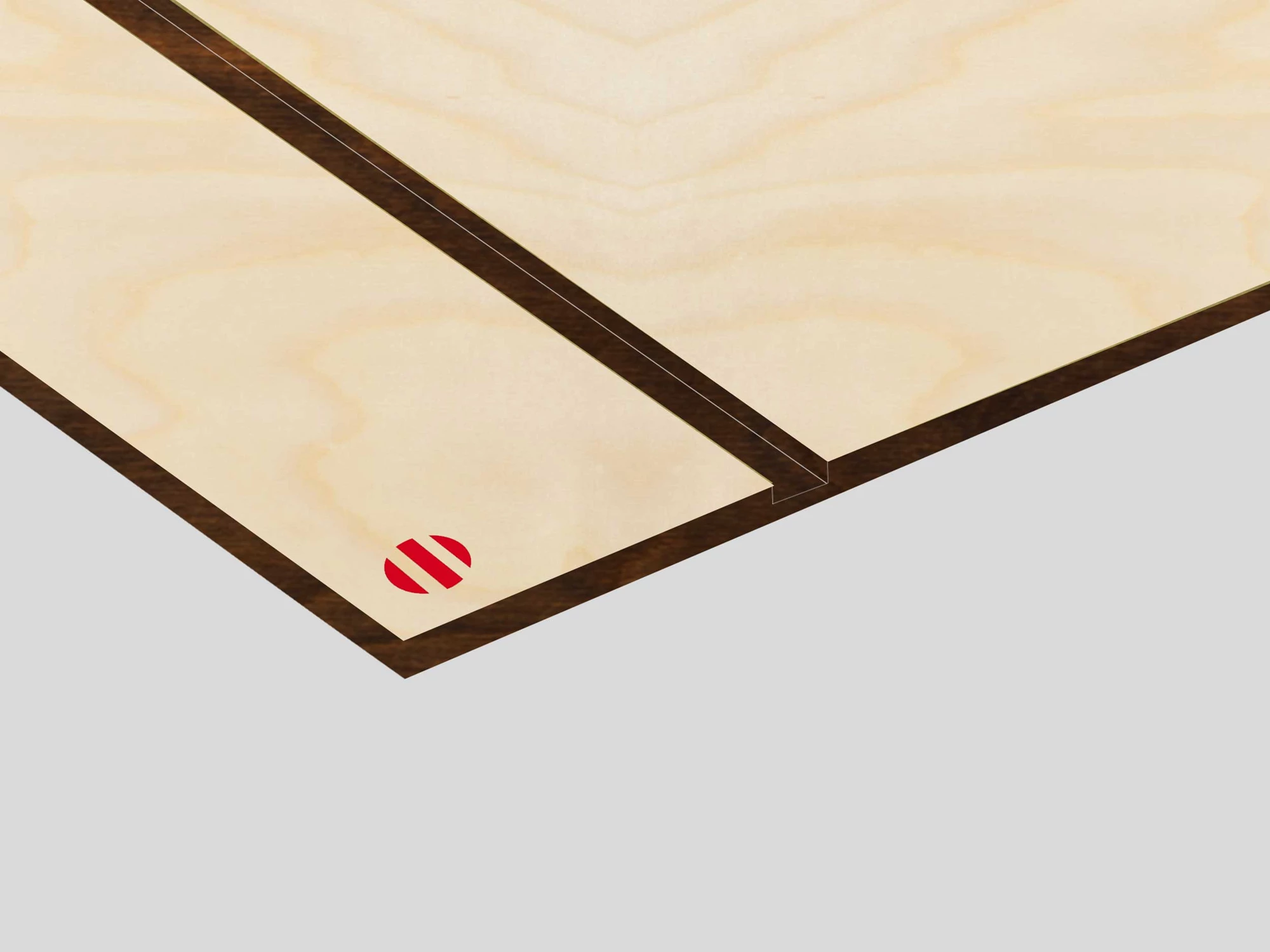 Lastra in legno colorazione Wheat