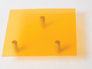 Lucent Rowmark: lastra acrilico translucente (arancione)