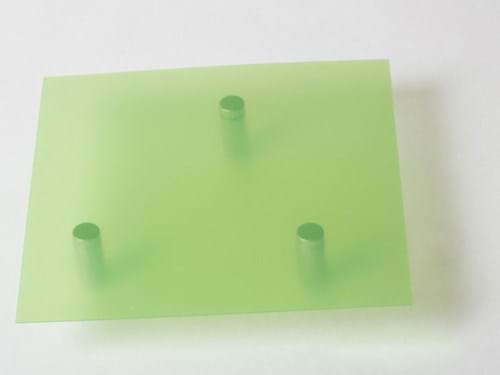 Lucent Rowmark: lastra acrilico translucente (verde)