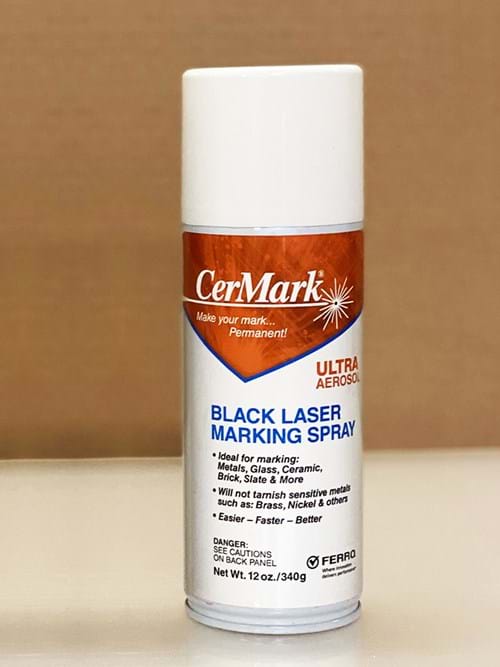 Soluzione Spray Cermark ULTRA per marcatura nera