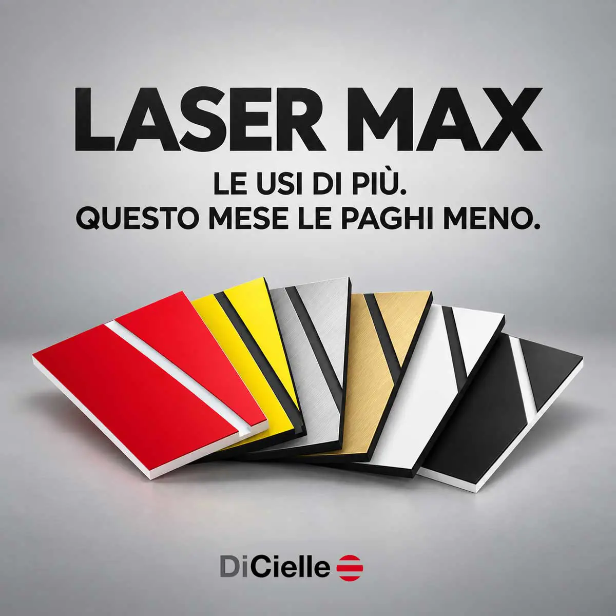 LASER MAX in promo ad Ottobre