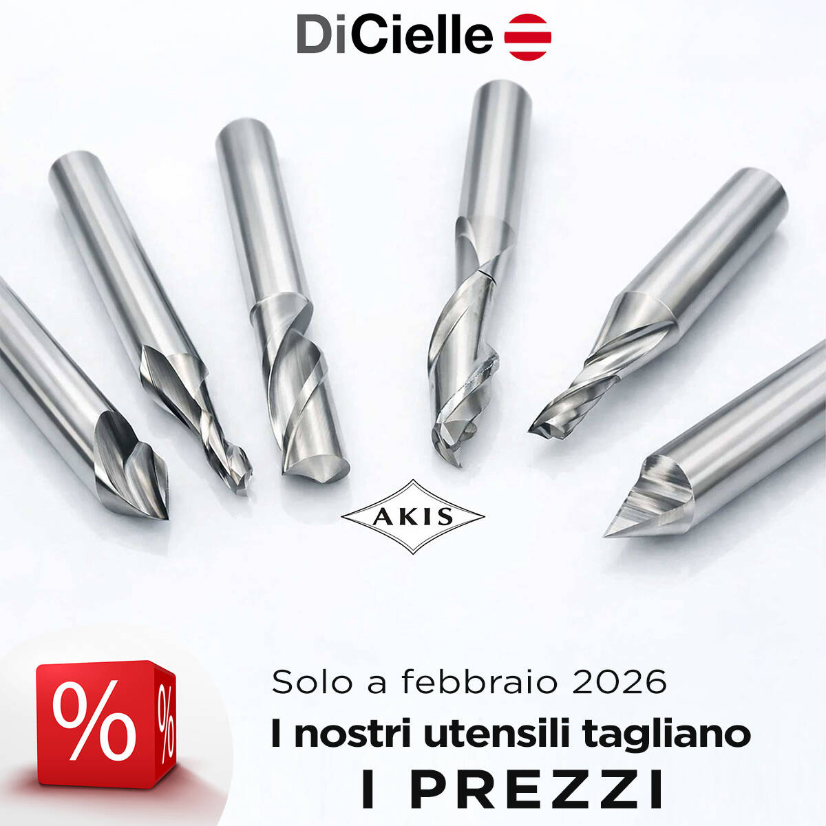 Promo febbraio 2026: frese e bulini scontati